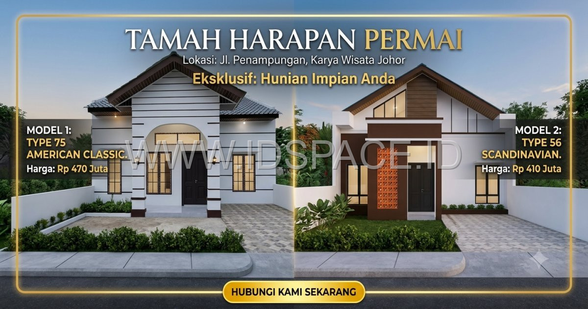 Rumah Impian di Johor karya Wisata Medan