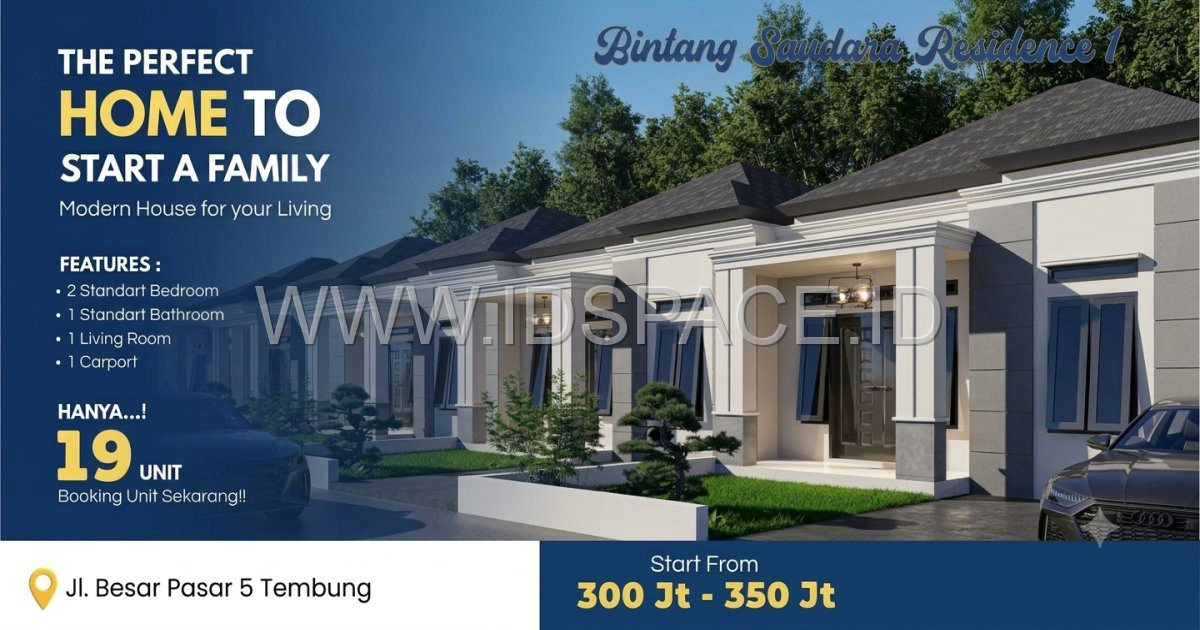 Rumah Minimalis Jl Pasar 5 Tembung